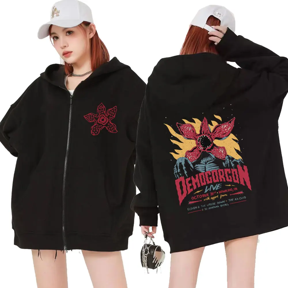 Eddie munson o demogorgon zípe - Plant Parent Hoodie avaliação e preço