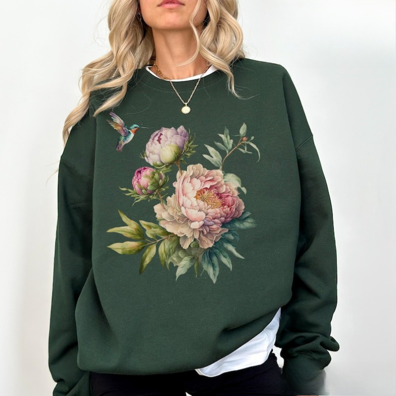 Outono e inverno floral crewne - Plant Parent Hoodie avaliação e preço